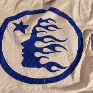 Blue Graphic Men's Shirt